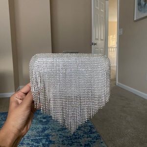 Rhinestone clutch